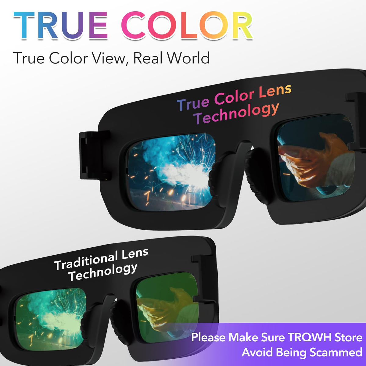 Auto Darkening Welding Glasses J57417