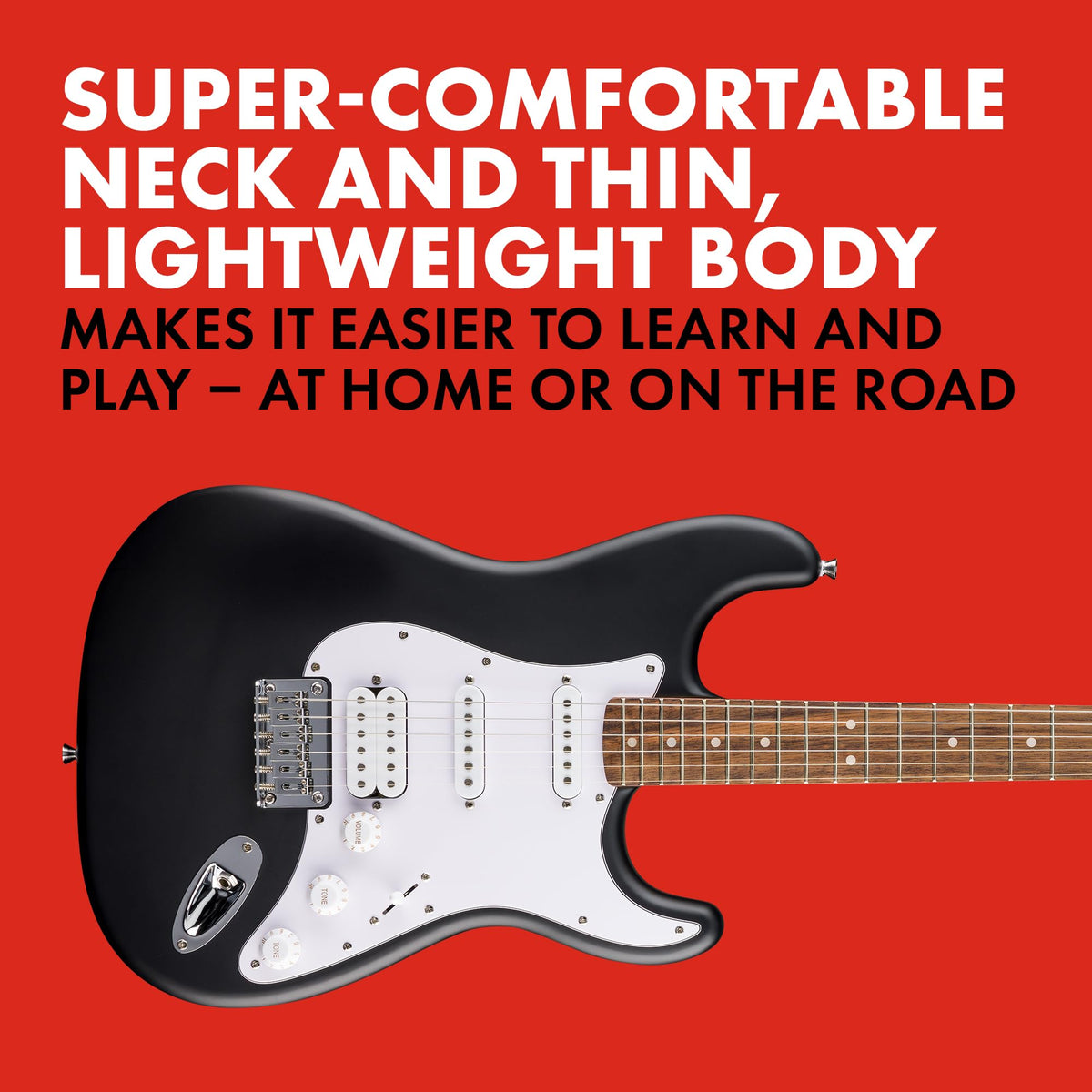 Black HSS Electric Guitar W29585