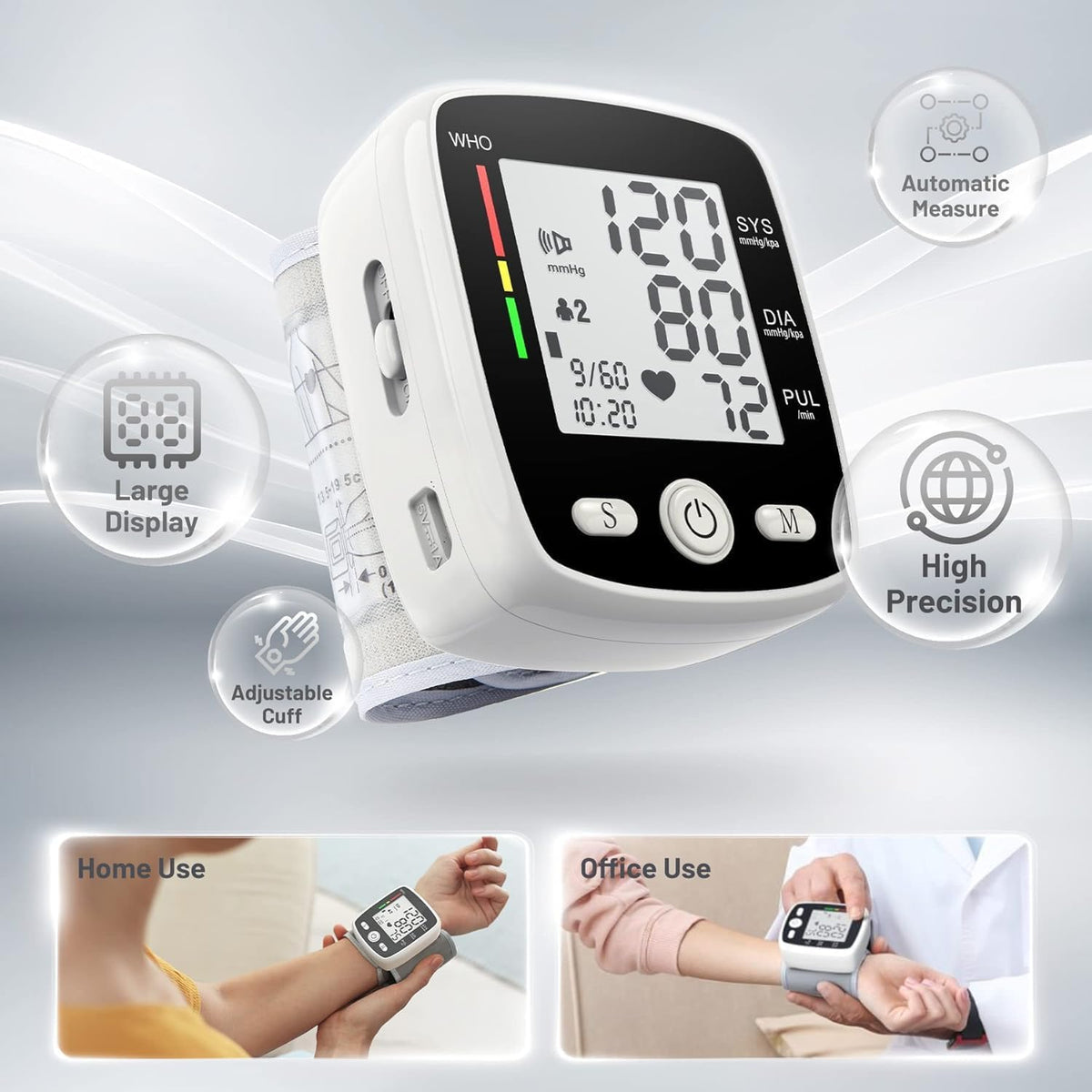 Blood Pressure Monitor Wrist Z124