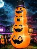 12FT Giant Witch Pumpkin Halloween Inflatables Z857427