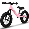 12" No Pedal Balance Bike with Inflatable Rubber Tires R678509