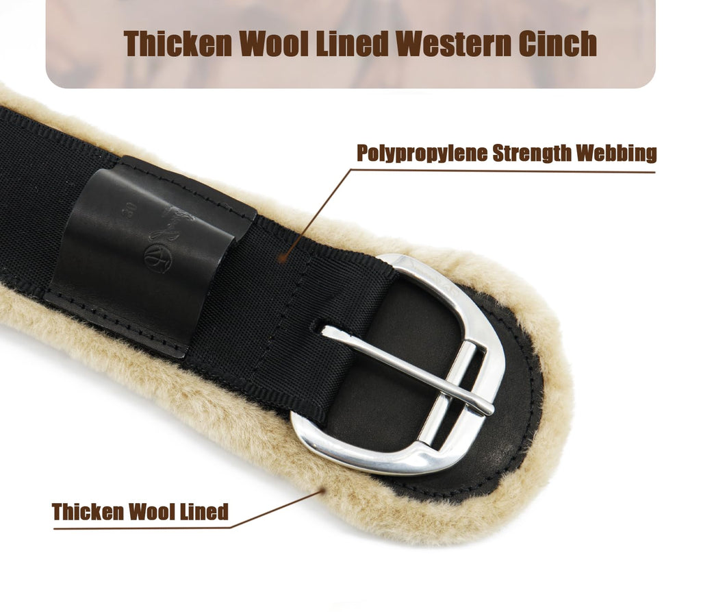 Breathable Fleece Western Horse Cinch Girth W263