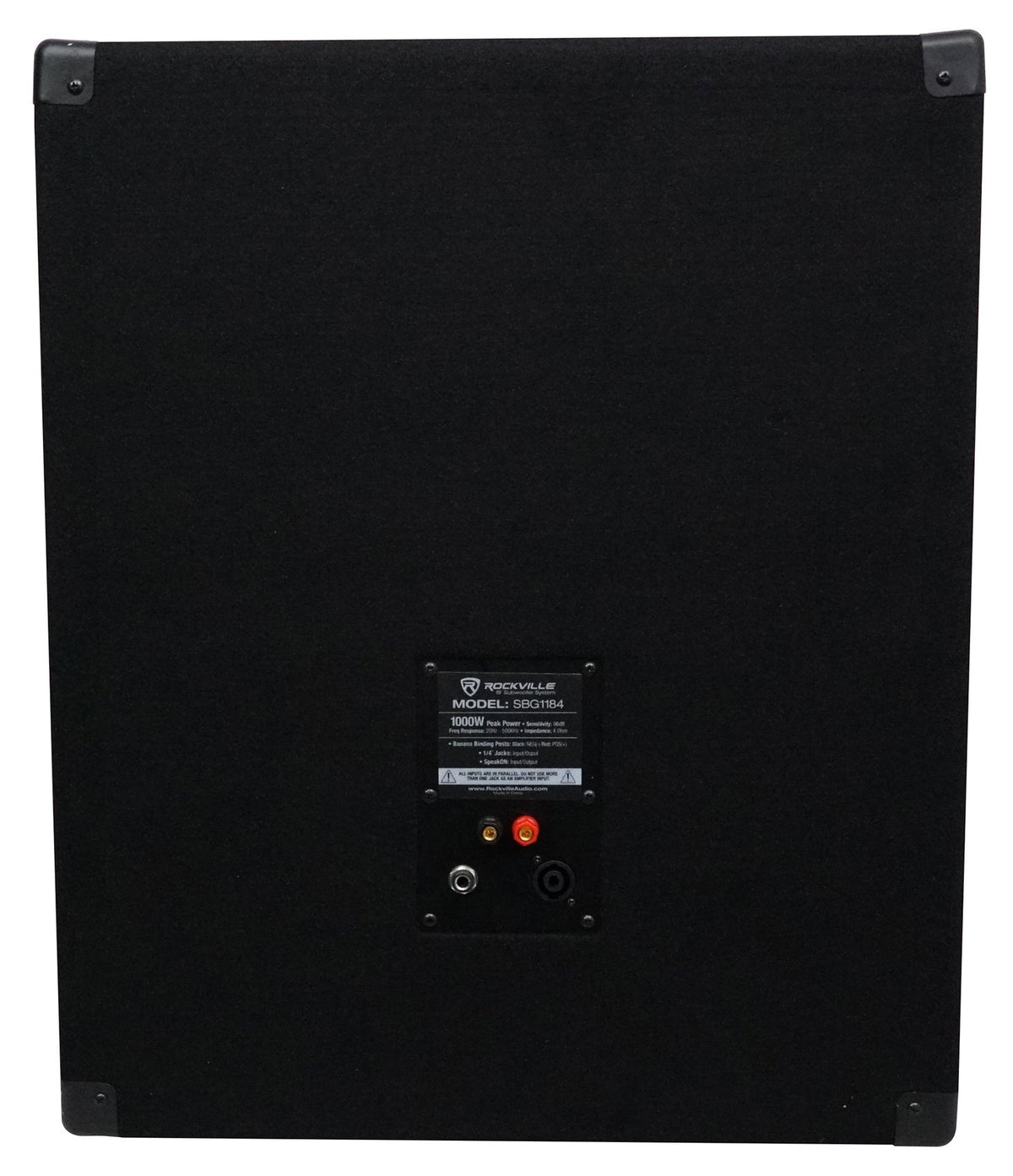 18" Passive DJ Subwoofer 4 Ohm MDF R474