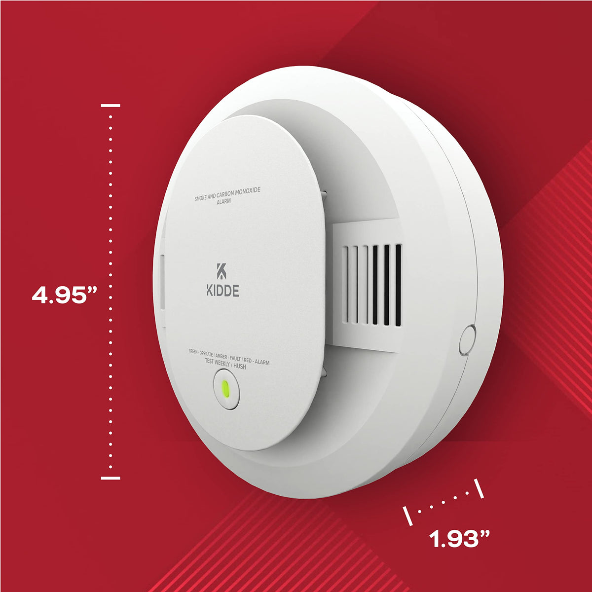 Smoke & Carbon Monoxide Detector, AA Battery Powered M562885