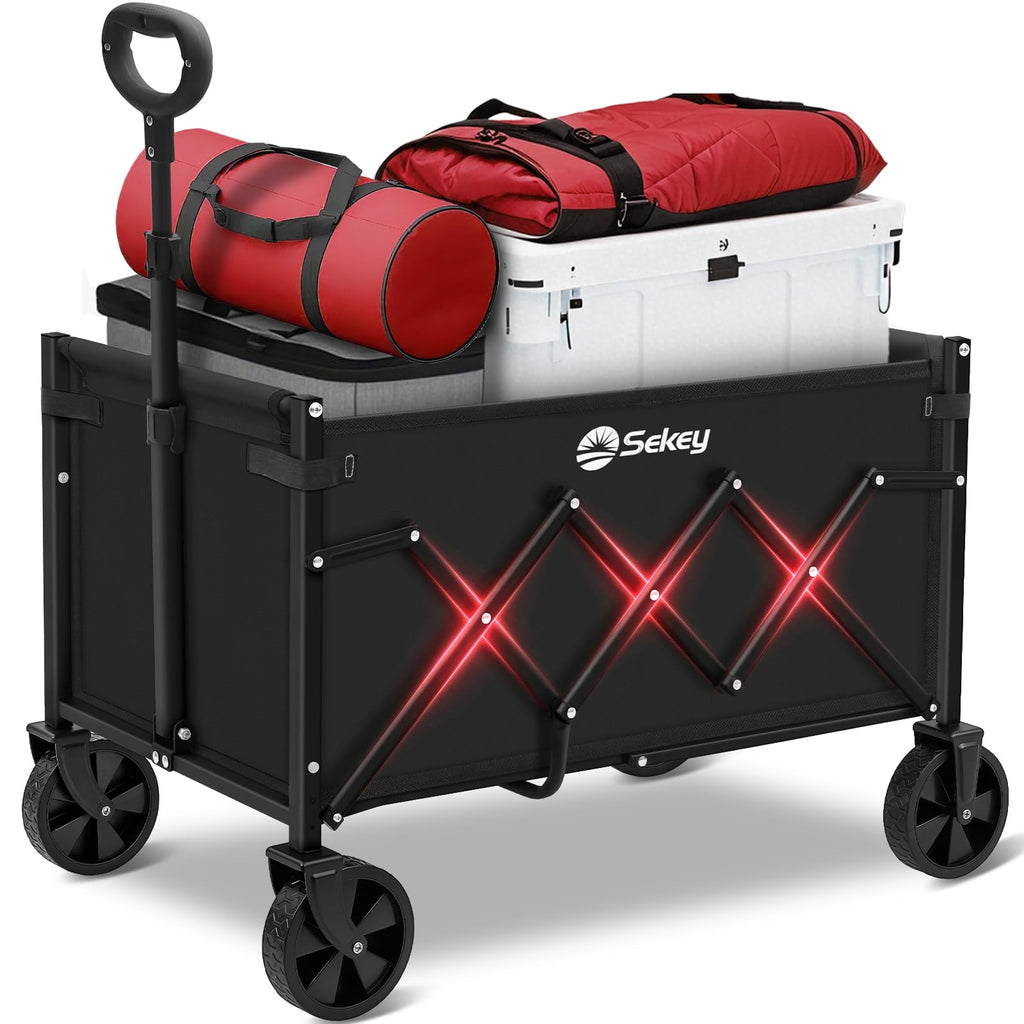 Lightweight Collapsible Wagon, 220 lb Capacity Y42293