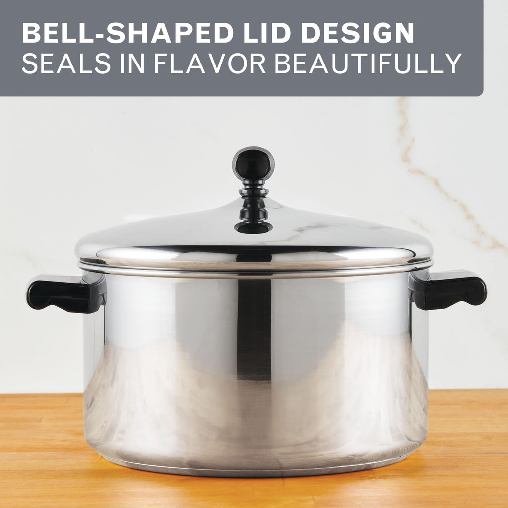 Stainless Steel 6-Quart Stockpot with Lid O431