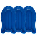 3 Pack Plastic Toboggan Snow Sled with Pull Ropes and Handles O981