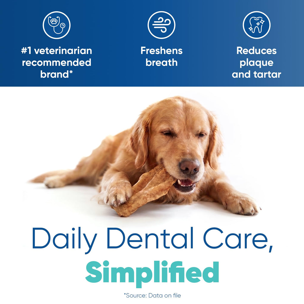 Large Tartar Control Enzymatic Oral Hygiene Chews for Dogs D717464