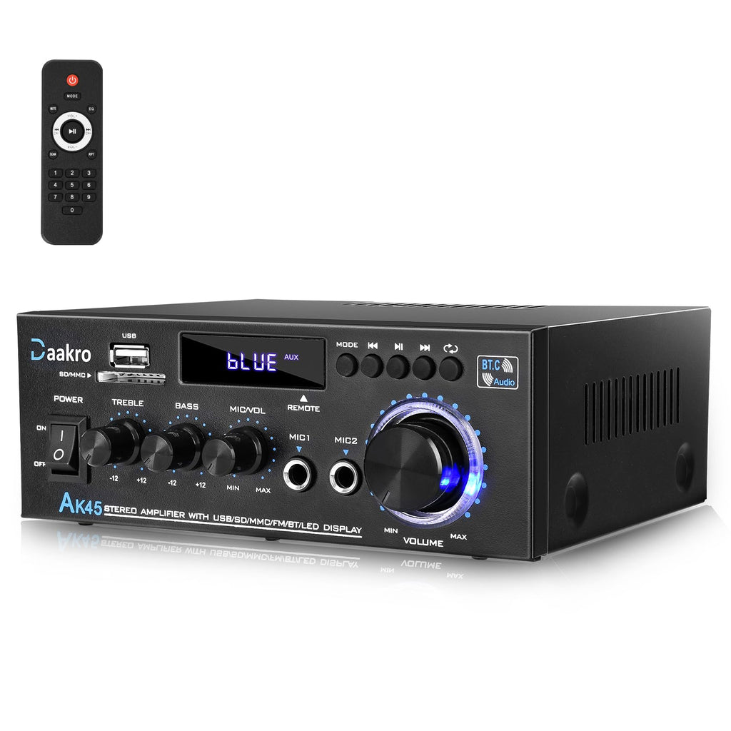 300W Bluetooth 5.1 Stereo Audio Amplifier B818