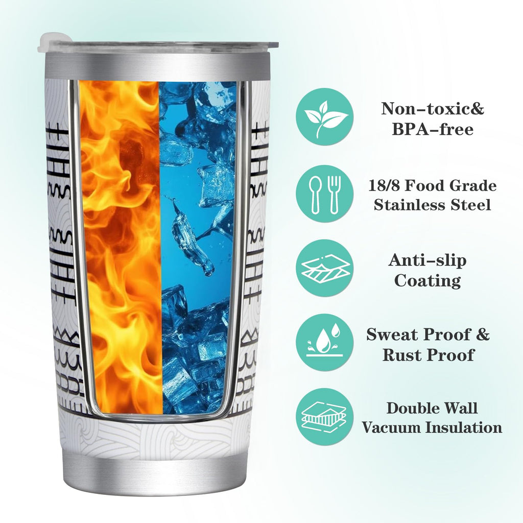 20oz Stainless Steel Travel Tumbler G86842