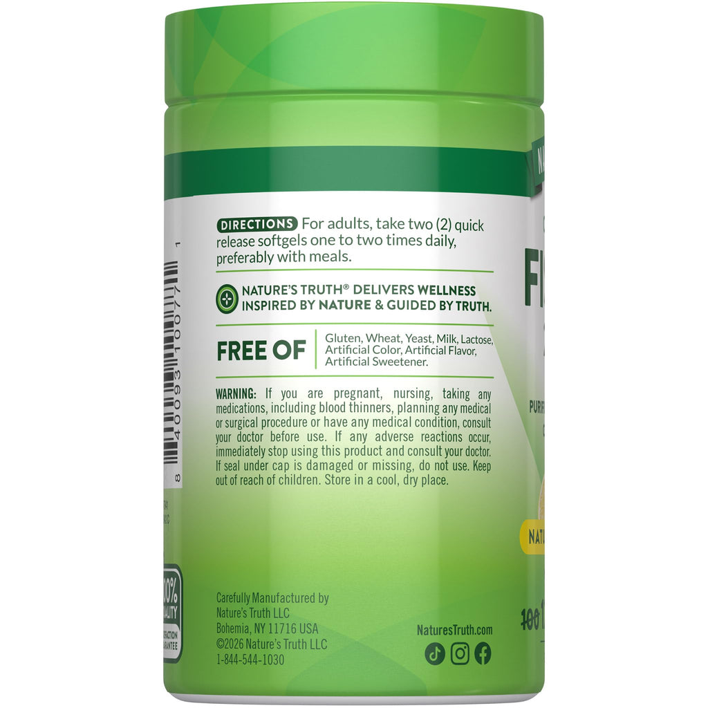 Fish Oil 2400mg 120 Softgels I627