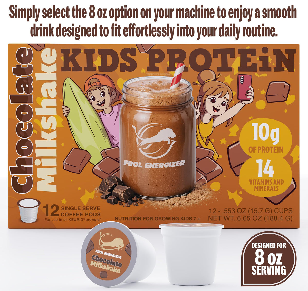 Chocolate Protein K-Cup Pods K684400