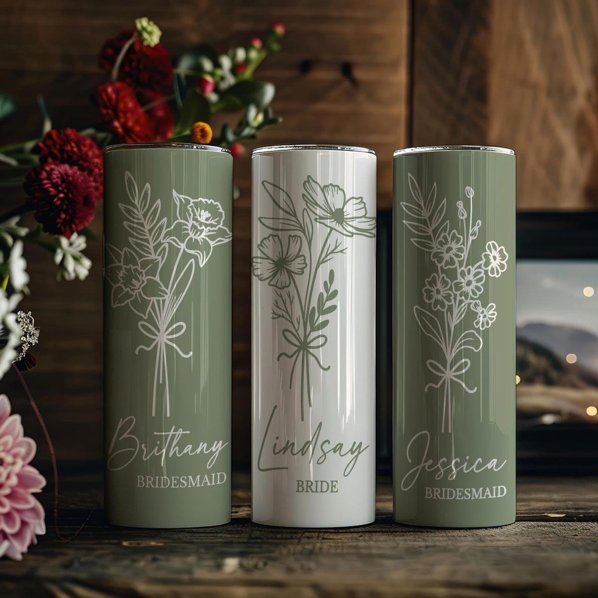 20oz Stainless Steel Tumbler with Straw B68206