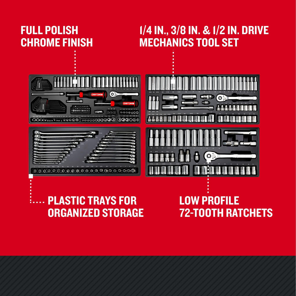 308 Piece Mechanics Tool Set N756