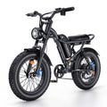 1500W Peak 20" x 4.0" Fat Tire Electric Bike B51834