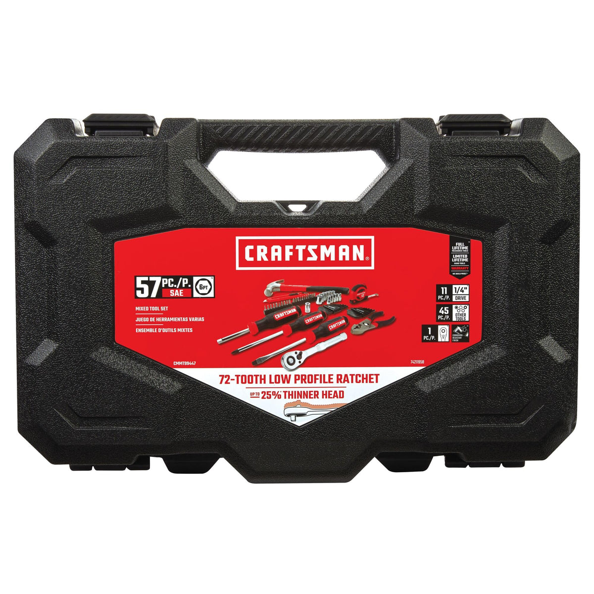57 Piece Mechanics Tool Set V58582