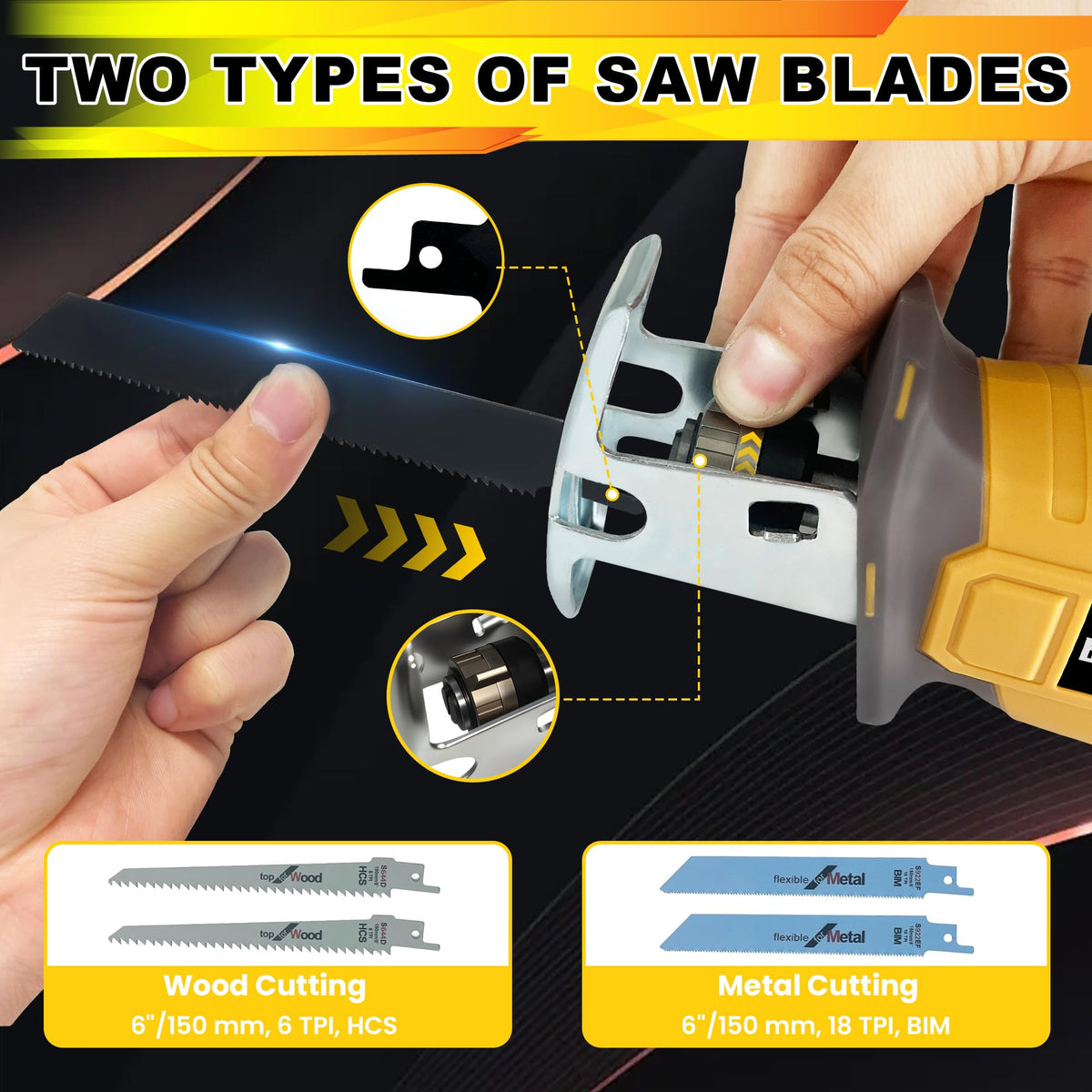 Cordless Reciprocating Saw A551