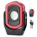 Magnetic Work Light 780 Lumen Rechargeable 3000mAh Red Q391226