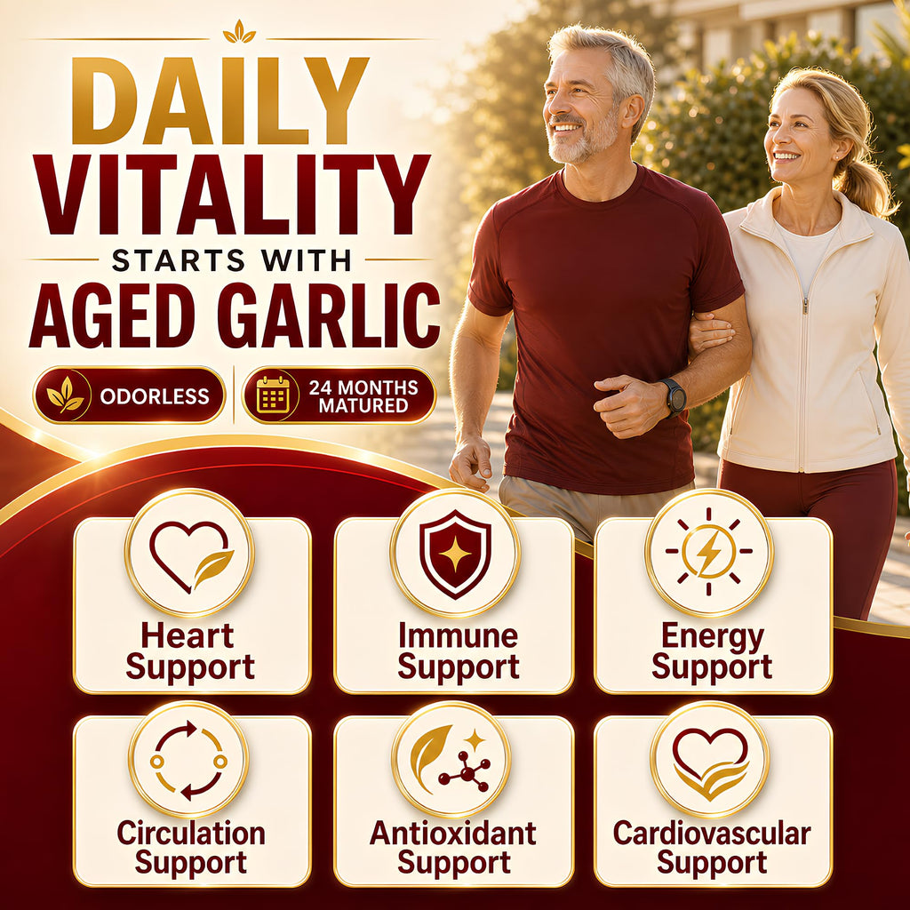 Aged Odorless Garlic Extract Softgels 300 Count E2341