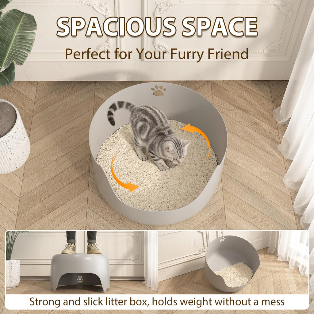 Large Low Entry Plastic Litter Pan Z873