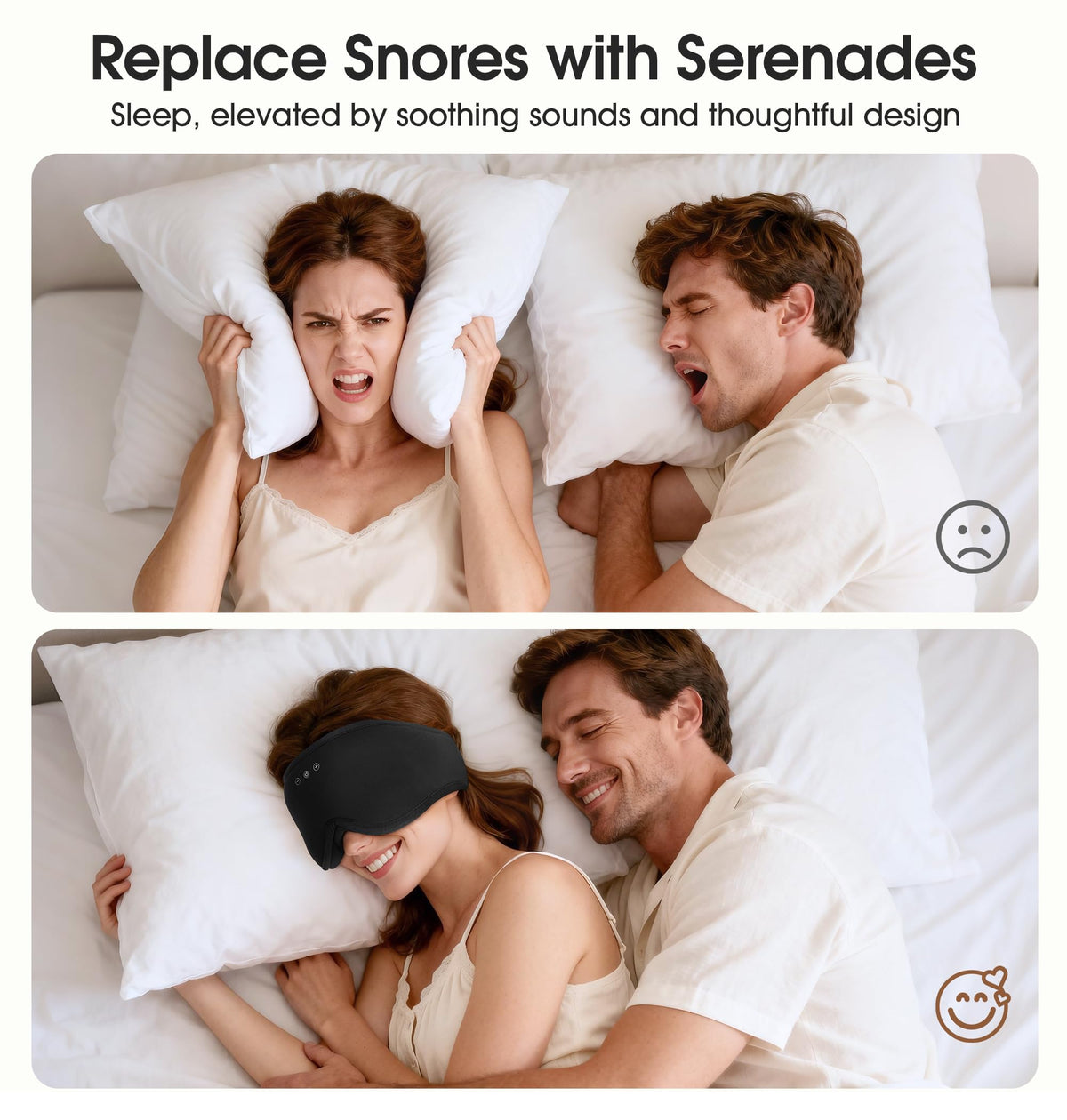 Bamboo Cotton Bluetooth Sleep Mask N905868