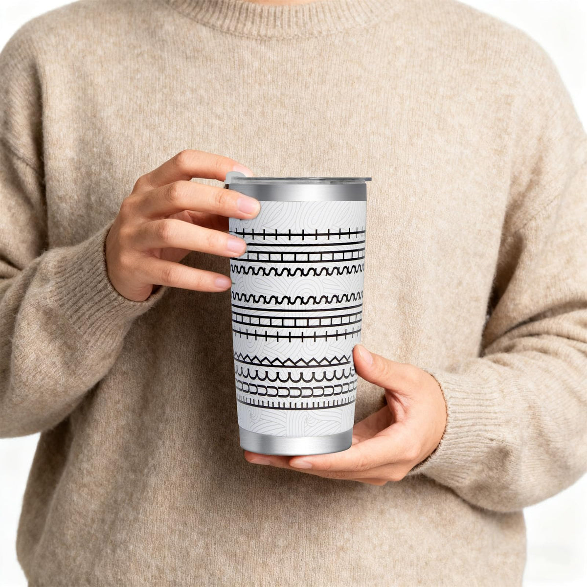 20oz Stainless Steel Travel Tumbler G86842