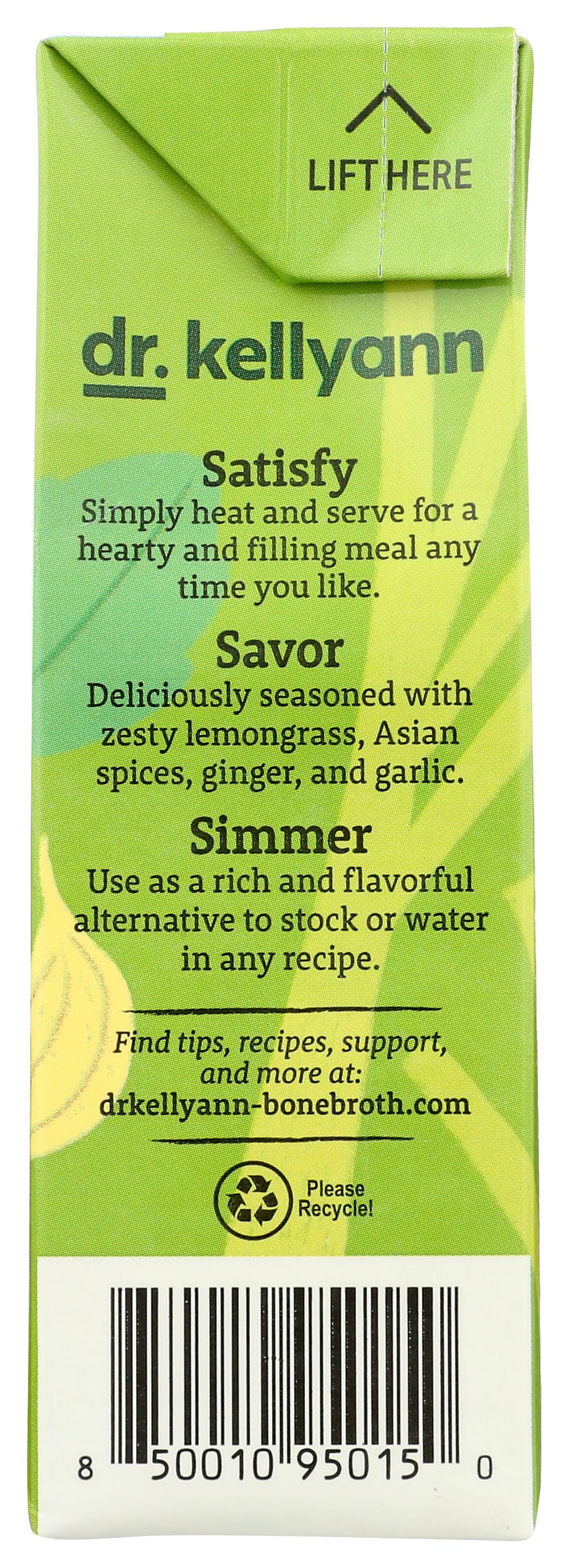 Bone Broth Thai Lemongrass 16.9 Ounce U127