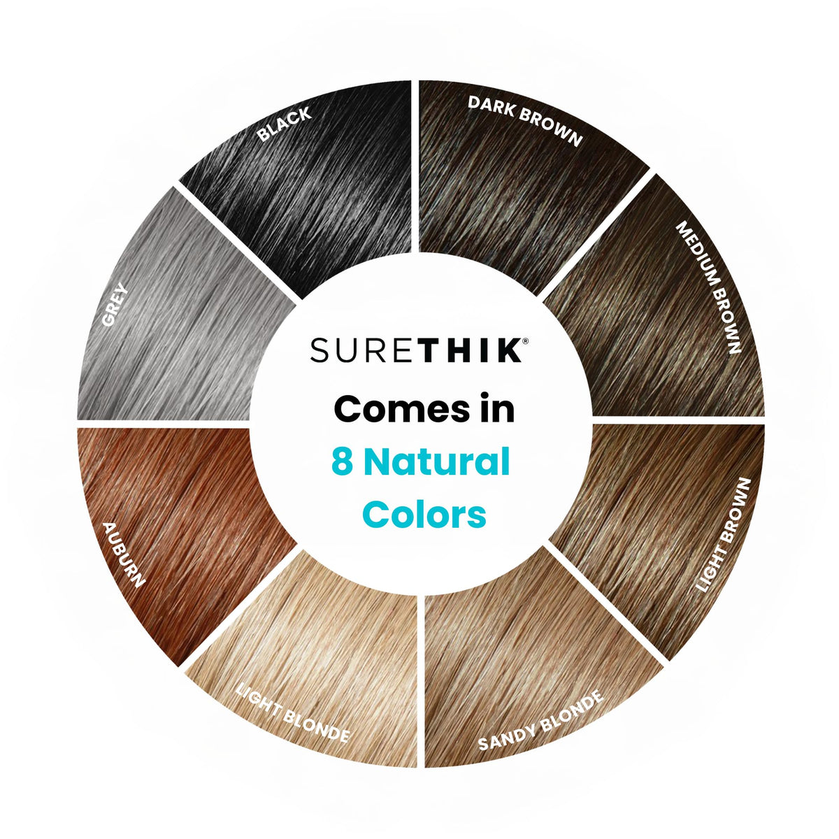 15g Hair Fiber 4 Piece Set with Application Tools Y9378