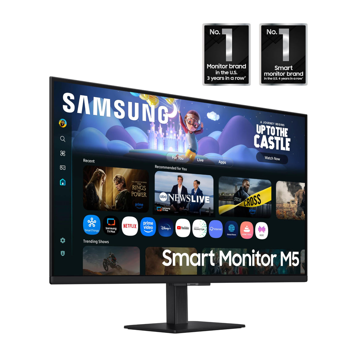 32-Inch FHD Smart Monitor with Streaming TV, Speakers, HDR10, Black H97983