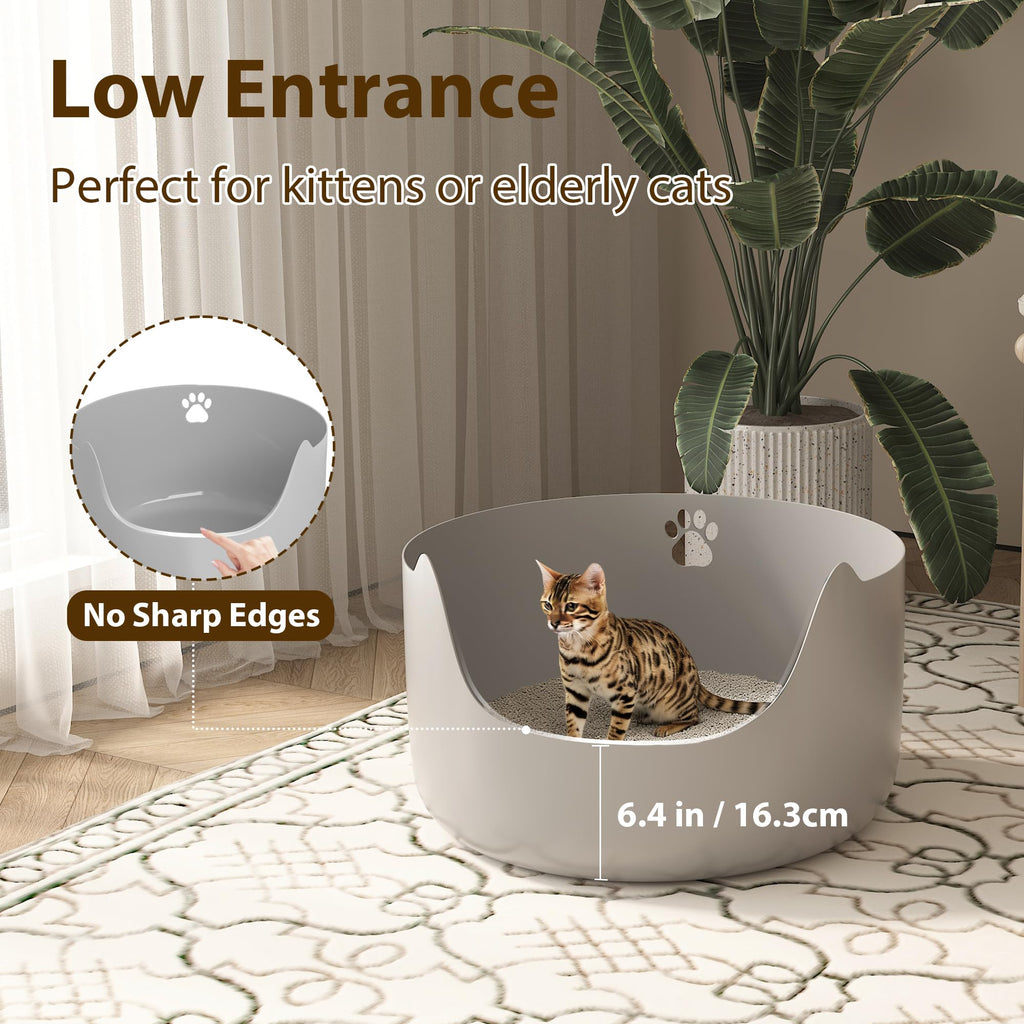 Large Low Entry Plastic Litter Pan Z873