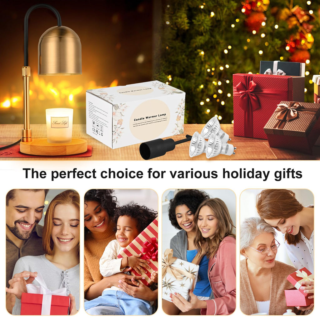 Dimmable Electric Candle Warmer Lamp with Timer K9288