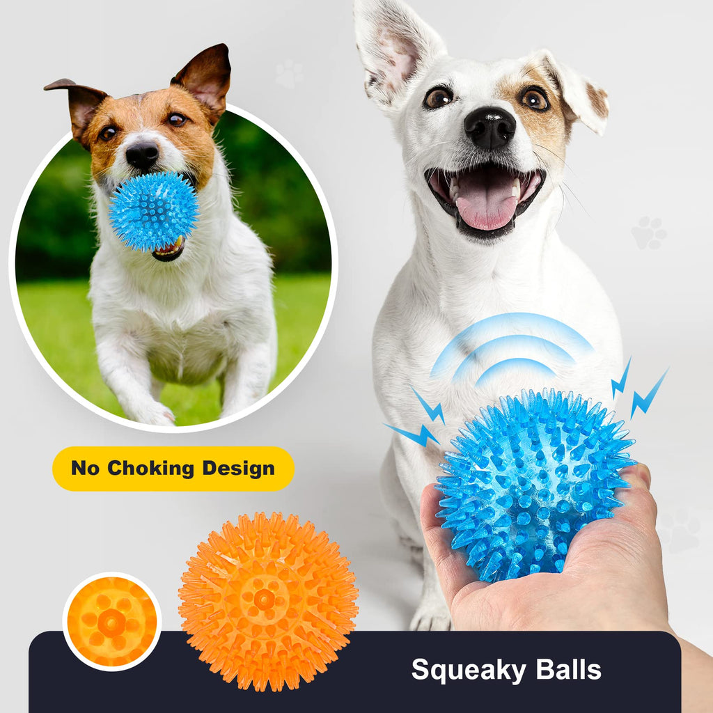 Squeaky Dog Toy Balls BPA Free Non-Toxic R45757