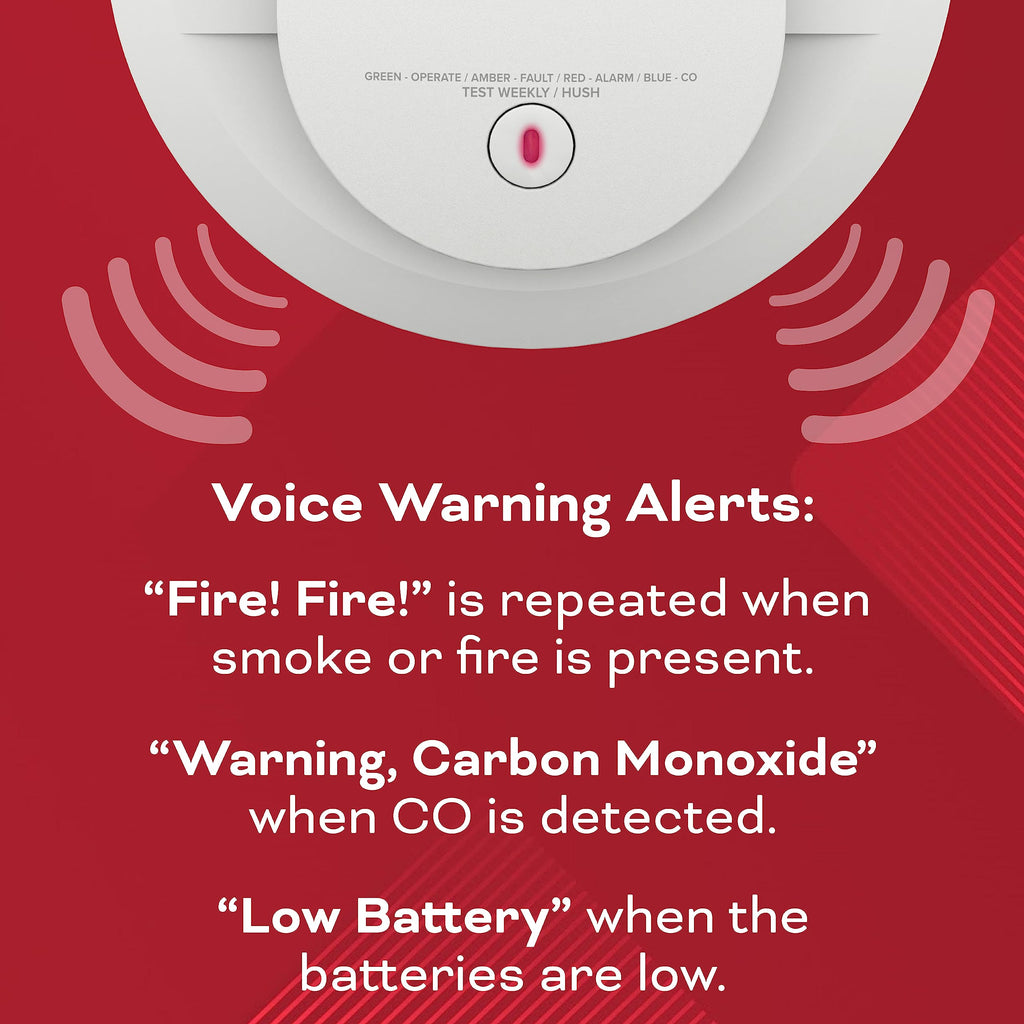Smoke & Carbon Monoxide Detector, AA Battery Powered M562885