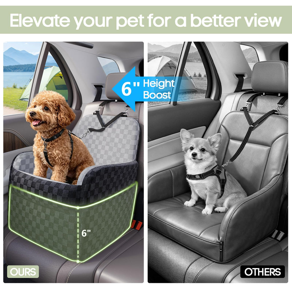 Waterproof Dog Booster Car Seat J6555