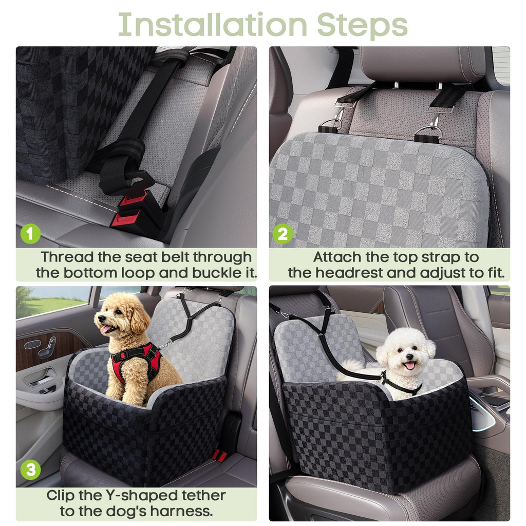 Waterproof Dog Booster Car Seat J6555