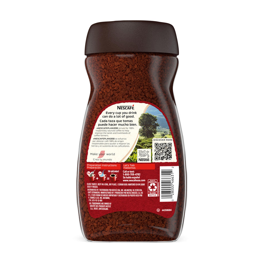 Dark Roast Instant Coffee 7 oz Jar Q91747