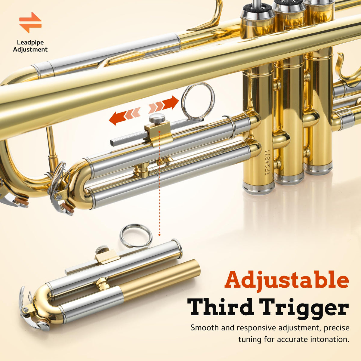Bb Trumpet Brass Student Set Q892665