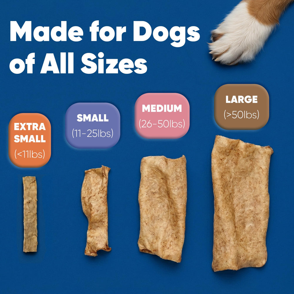 Large Tartar Control Enzymatic Oral Hygiene Chews for Dogs D717464