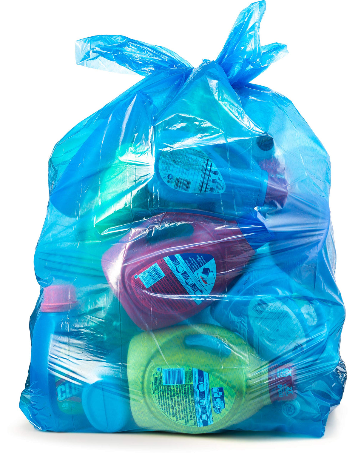 Blue Heavy Duty 33 Gallon Trash Bags 100 Count L878828