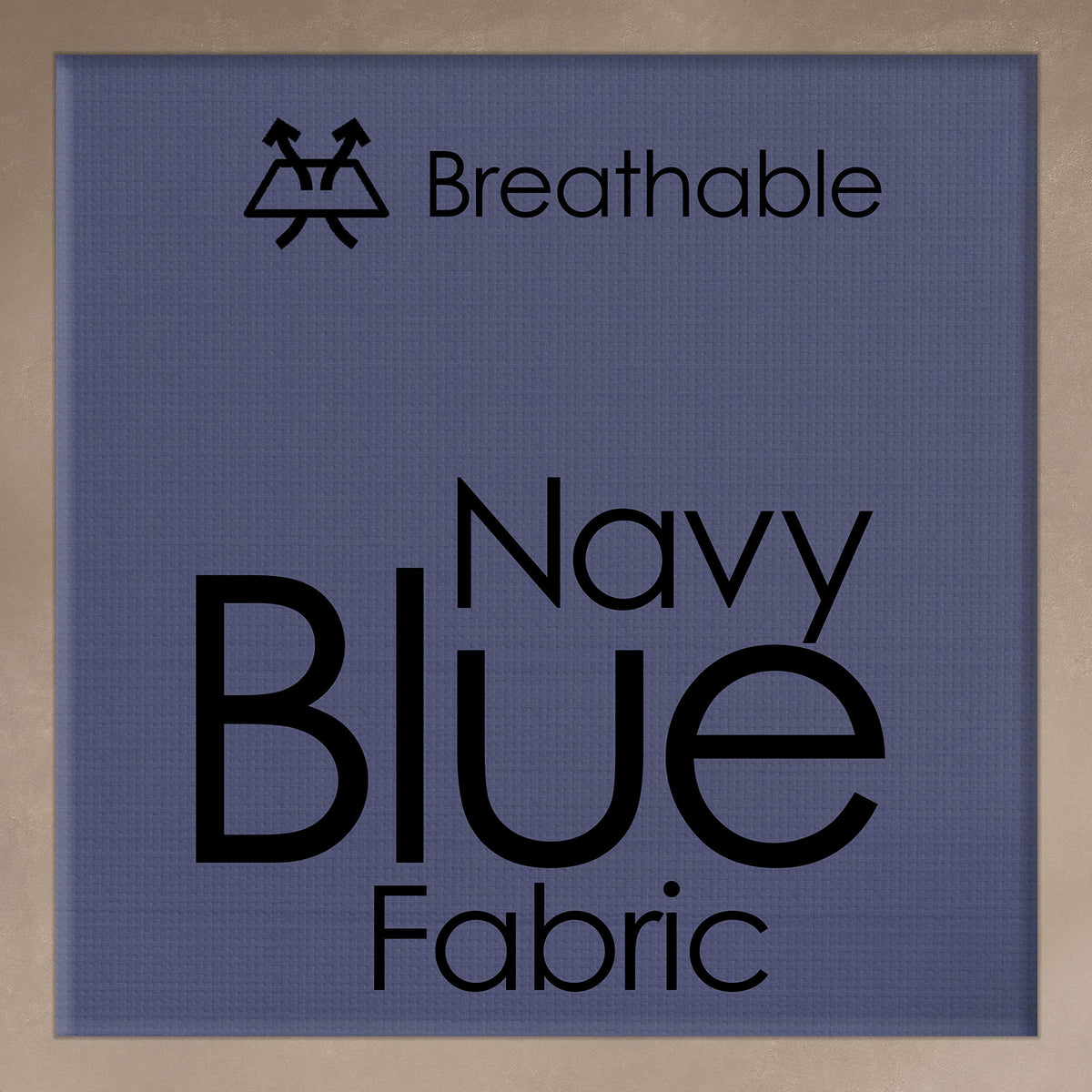 Set of 2 Navy Zero-Gravity Chairs with Side Table F959