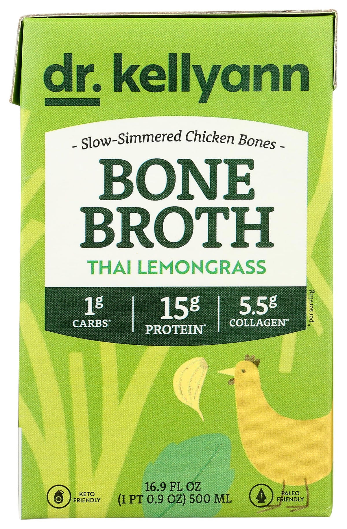 Bone Broth Thai Lemongrass 16.9 Ounce U127